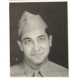 Sac paquetage (Duffle Bag), 1944, Pfc. Lloyd Hoover, Hq., 8th Infantry Division, ETO