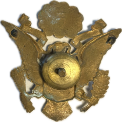 Insigne de casquette officier, US Army, N.S. Meyer