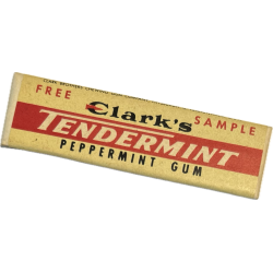 Chewing-gum, Clark Brothers Chewing Gum Company, Tender-mint