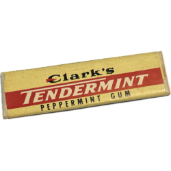 Chewing-gum, Clark Brothers Chewing Gum Company, Tender-mint