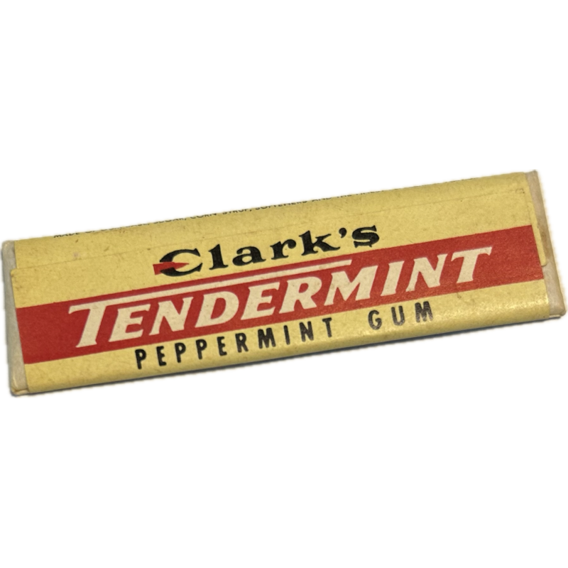 Chewing-gum, Clark Brothers Chewing Gum Company, Tender-mint Chewing-gum, Clark Brothers Chewing Gum Company, Tender-mint