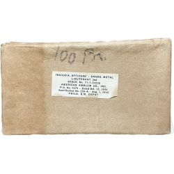 Rank, Insignia, 2nd Lieutenant (Pair), AMERICAN EMBLEM CO., INC. 1944