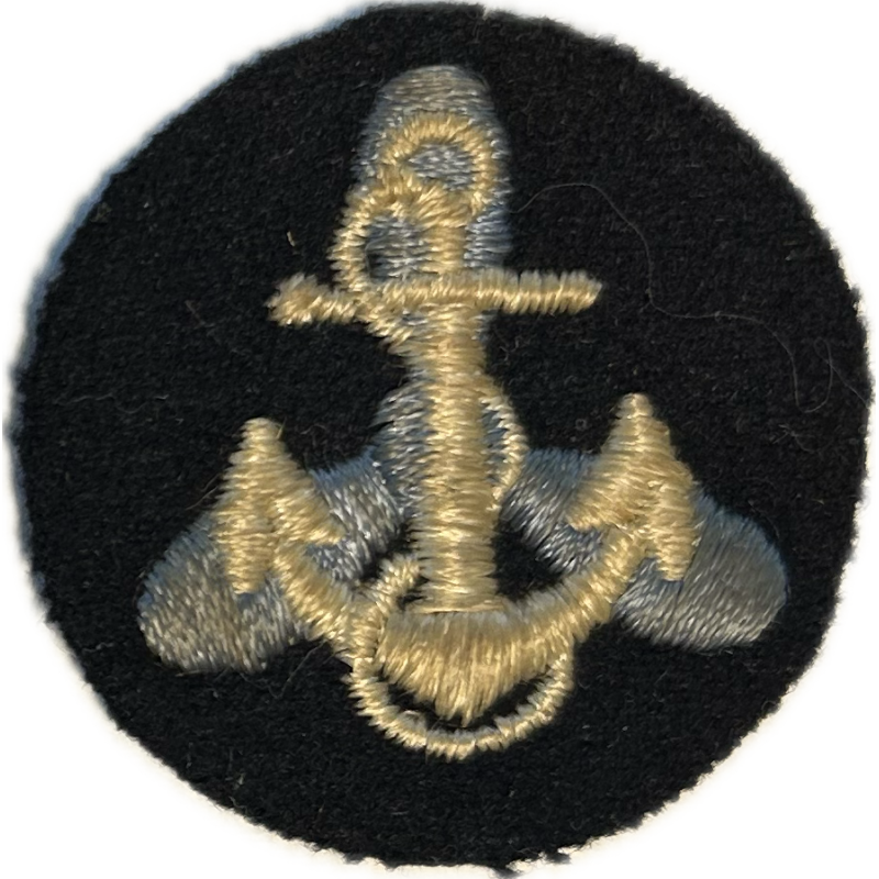 Insignia, US Navy WAVES, Felt Insignia, US Navy WAVES, Felt