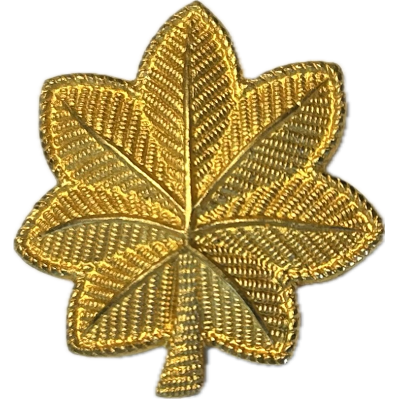 Insignia, Rank, Major, Pin Back, N.S. Meyer Insignia, Rank, Major, Pin Back, N.S. Meyer