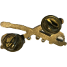 Insigne de col officier, cavalerie, à pin's