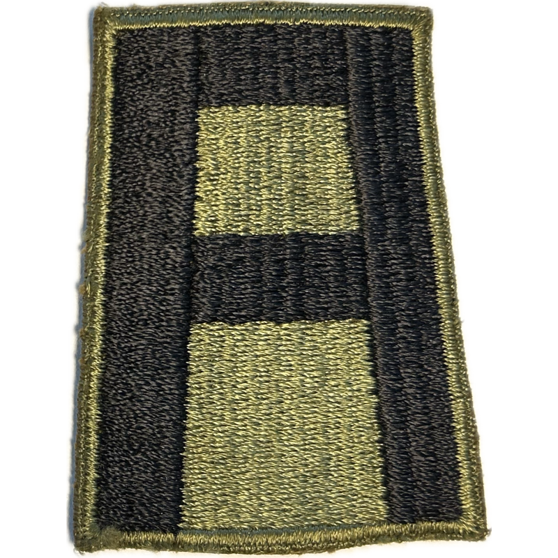 Insigne, First Army, dos vert, 1943 Insigne, First Army, dos vert, 1943
