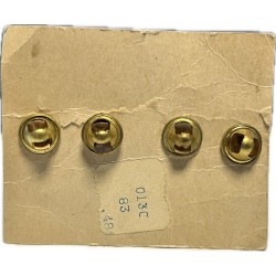 Insignias, Collar, Officer, US, Clutch Back