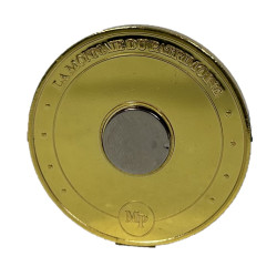 Magnet, round, 101st Airborne Division, metal