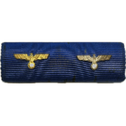 Barre de rubans, Service long Wehrmacht, 3e et 2e classe