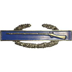 Badge, Infantryman, Combat (CIB), Sterling