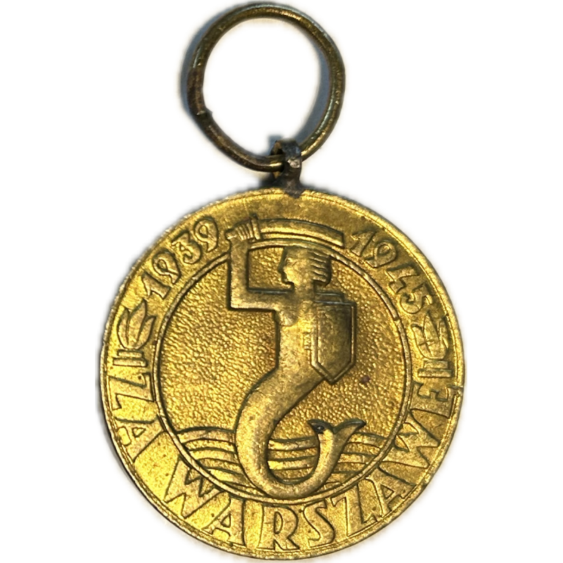 Médaille polonaise commémorative de Varsovie 1939-1945 Médaille polonaise commémorative de Varsovie 1939-1945