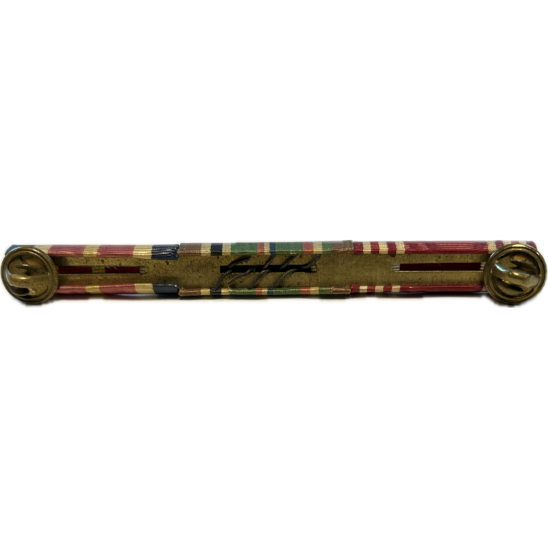 Ribbons, Good Conduct, European African Middle Eastern Campaign, 4 Stars, Certificate of Merit Medal