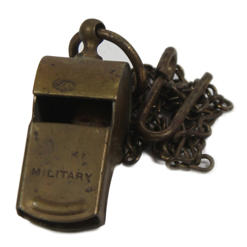 Whistle, Brass, Military, US Army, Made in USA Whistle, Brass, Military, US Army, Made in USA