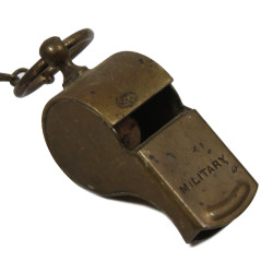 Whistle, Brass, Military, US Army, Made in USA