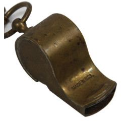 Whistle, Brass, Military, US Army, Made in USA
