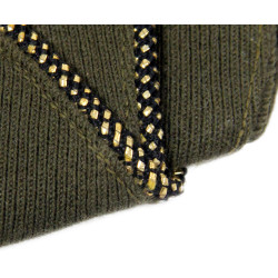 Calot officier, chocolat, taille 55, matricule partiel