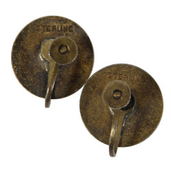 Boucles d'oreilles, Sweetheart, Seabees, Sterling