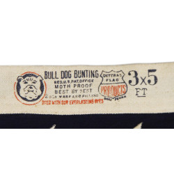Drapeau US, 48 étoiles brodées, Bull Dog Bunting, 90 x 150 cm