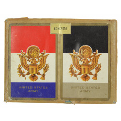 Cards, Playing, US ARMY CONGRESS Playing Cards