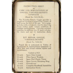 Goggles, Polaroid, Variable-Density