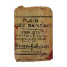 Pansement, Plain Gauze Bandage Compressed, No. N140S, 1942, US Navy corpsman