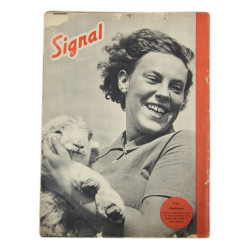 Magazine, Signal, N°1, avril 1942, édition française