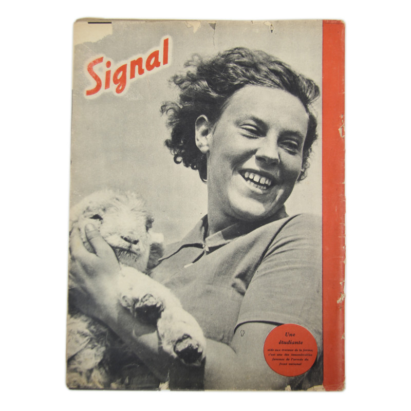 Magazine, Signal, N°1, avril 1942, édition française
