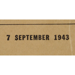 Manual, Basic, Field, FM 23-25, Bayonet, 1943