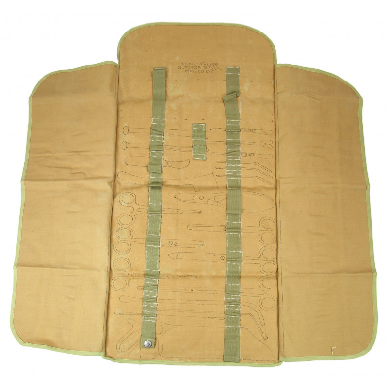 Trousse chirurgicale, POST MORTEM CASE, Item N° 93091