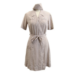Blouse et coiffe, Seersucker, US Army Nurse Corps