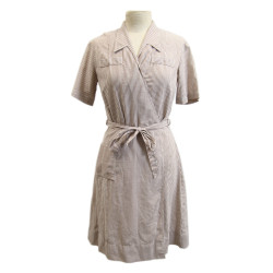 Blouse et coiffe, Seersucker, US Army Nurse Corps