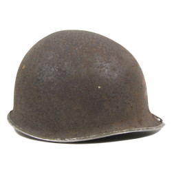 Casque M1, Fifth Army, impacté