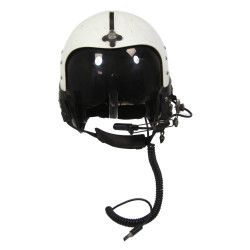 Helmet, Flight, APH-5, Helicopter Pilot, Vietnam, 121st AHC, 'Soc Trang Tigers', Complete, Named
