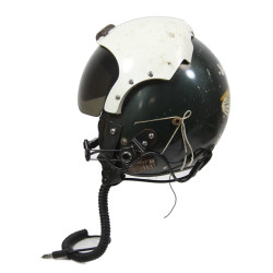 Helmet, Flight, APH-5, Helicopter Pilot, Vietnam, 121st AHC, 'Soc Trang Tigers', Complete, Named