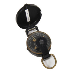 Compass, Marching, W.& L.E. GURLEY, with Canvas Pouch, Impregnated