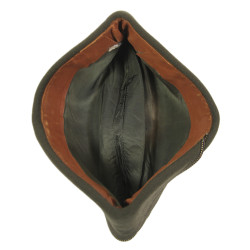 Cap, Garrison, Wool Elastique, OD, Dark, Officer's, Size 7