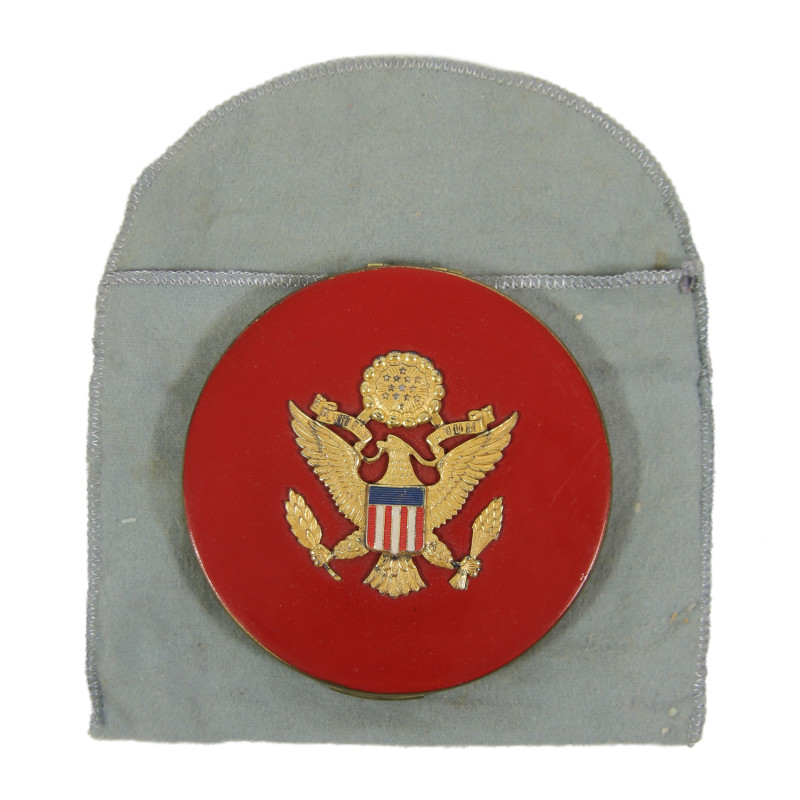 Compact, Powder, Brass, US Army, Elgin