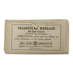 Set, Triangular bandage, Scissors, Tweezers, US Army