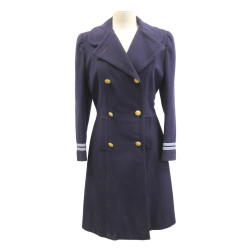 Overcoat, Officer, Women's, WAVES, Lieutenant, Named