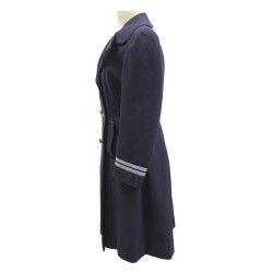 Overcoat, Officer, Women's, WAVES, Lieutenant, Named