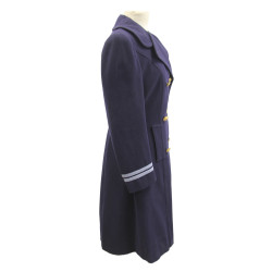 Overcoat, Officer, Women's, WAVES, Lieutenant, Named
