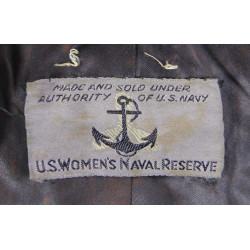 Overcoat, Officer, Women's, WAVES, Lieutenant, Named