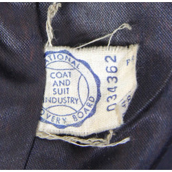 Overcoat, Officer, Women's, WAVES, Lieutenant, Named