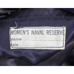 Overcoat, Officer, Women's, WAVES, Lieutenant, Named