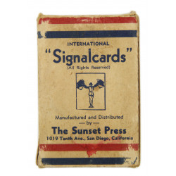 Cards, Deck, 'Signalcards', The Sunset Press