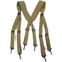 Suspenders, Belt, M-1936, HINSON MFG. CO. 1942, Mint condition, Two-tone