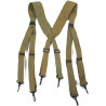 Suspenders, Belt, M-1936, HINSON MFG. CO. 1942, Two-Tone, Mint