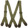 Suspenders, Jump Trousers, M-1942, OD 3, with partial ASN