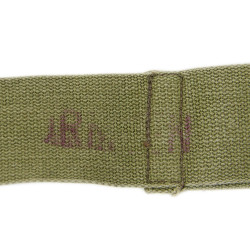 Bretelles de pantalon de parachutiste M-1942, OD 3, matricules partiels