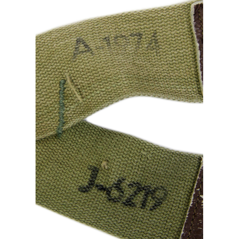 Suspenders, Jump Trousers, M-1942, OD 3, with partial ASN
